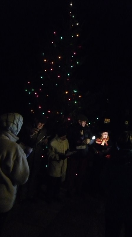 Christmas Carols around the tree at Kelsale Village Hall